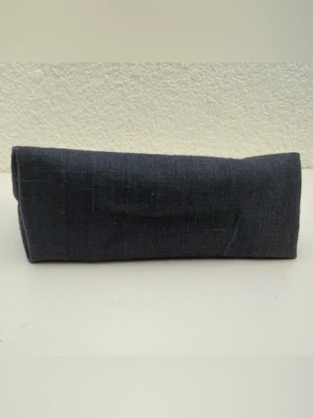 Making It Up As I Go Linen Zip Cosmetic Pouch